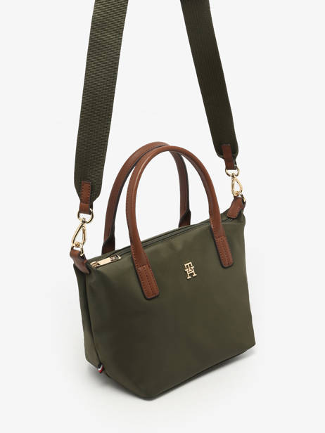 Cross Body Tas Popette Nylon Tommy hilfiger Groen popette AW17709 ander zicht 2